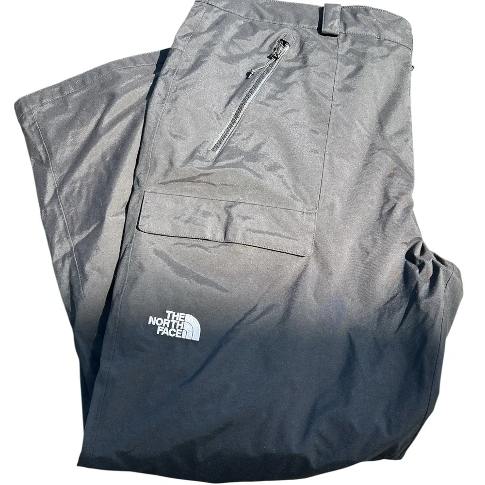 The North Face DryVent Black Snow Pants Mens XXL Regular Cargo Ski Snowboard