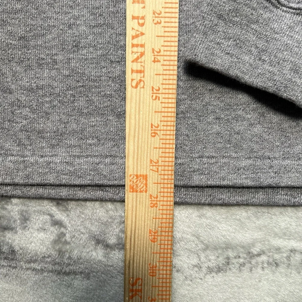 Polo Ralph Lauren Sweater Mens XL Gray 1/4 Zip Long Sleeve Preppy
