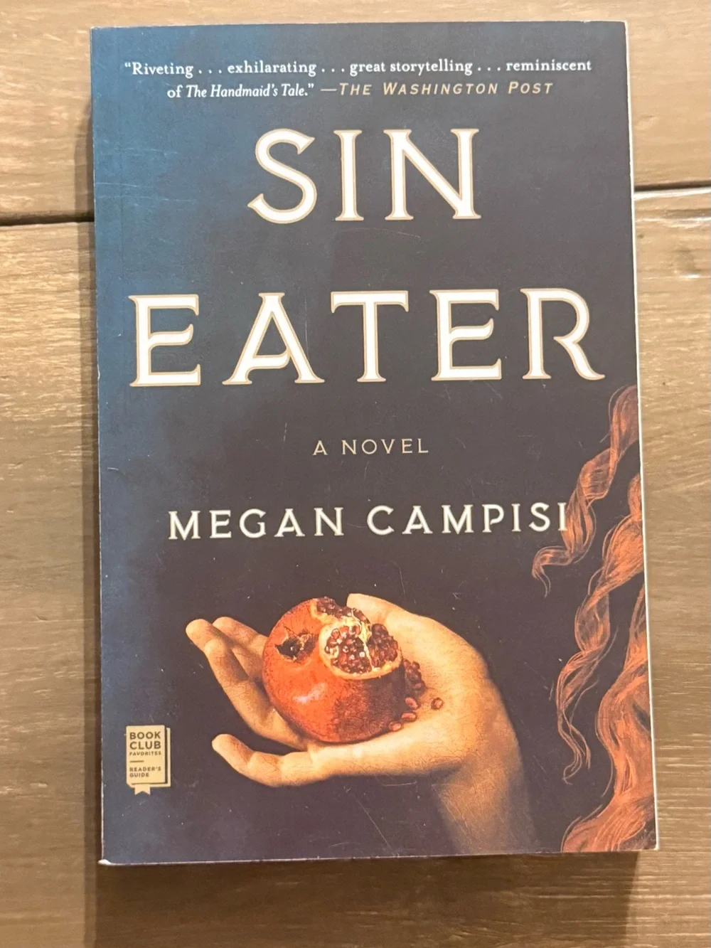 Sin Eater Megan Campisi Paperback Novel 2021 Historical Fiction Dystopian