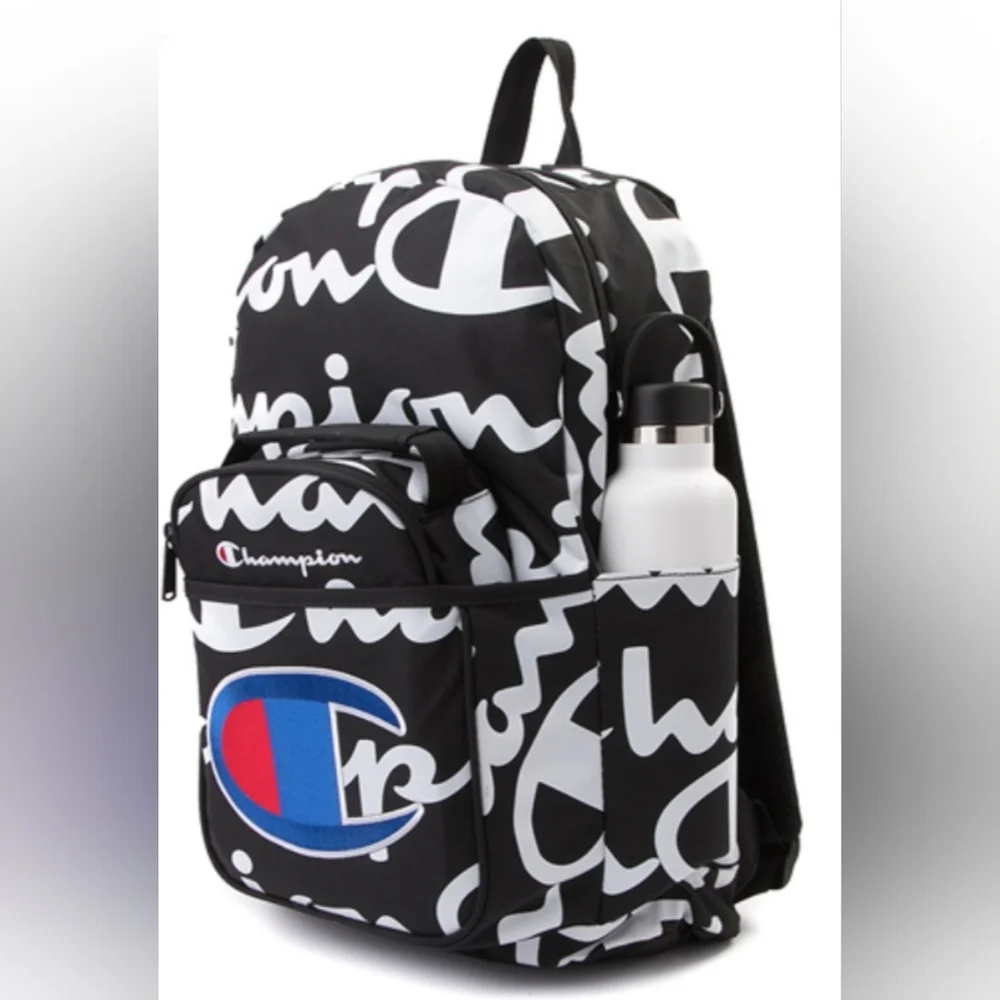 Champion Backpack with Matching Lunch Box Set Champion Signature Logo Backpack