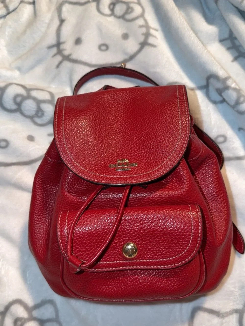 Coach compact backpack