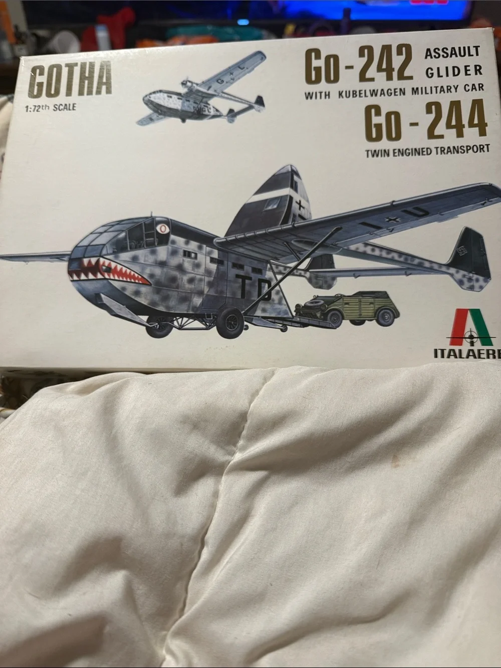 Gotha Go-242/Go-244 Model Kit - Gray Assault Glider