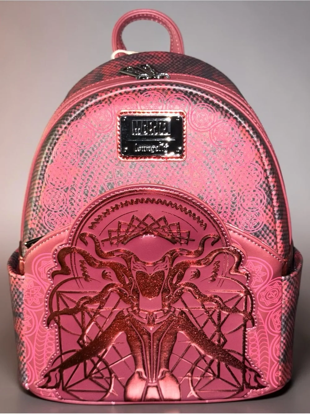 Loungefly Disney Parks Marvel Mystical Avenger Scarlet Witch Red Mini Backpack