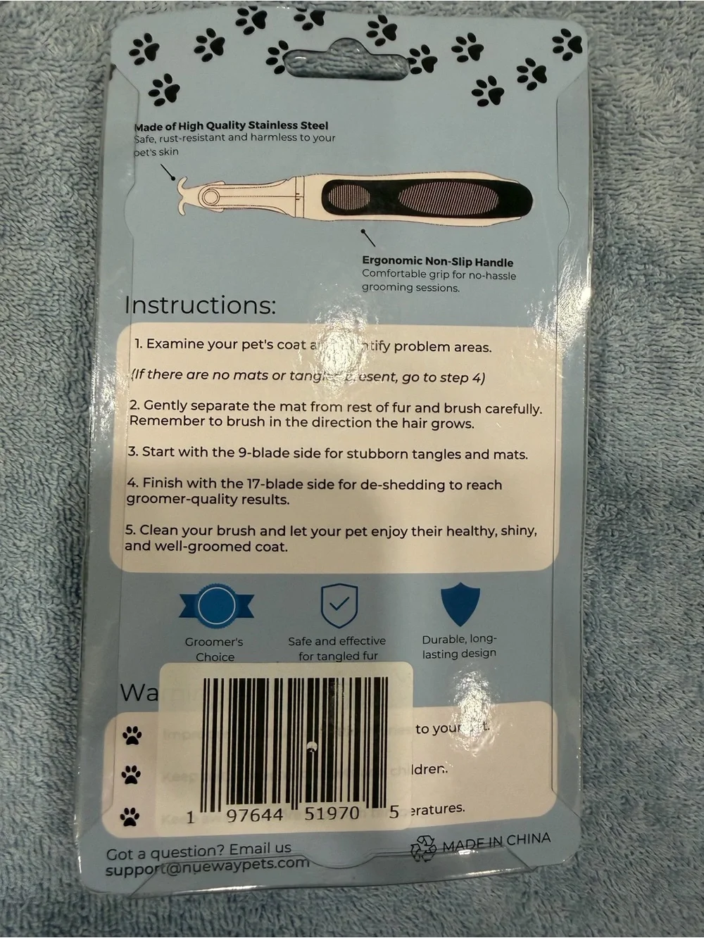 FureverBrush Pet Grooming Tool