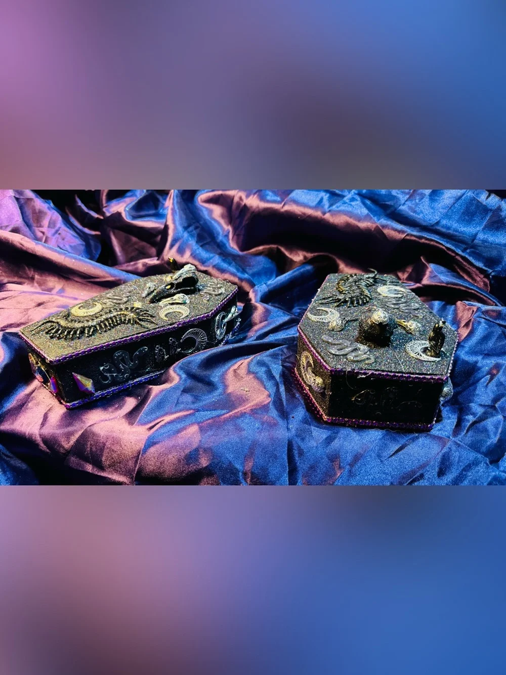 Hand Crafted decorative coffin