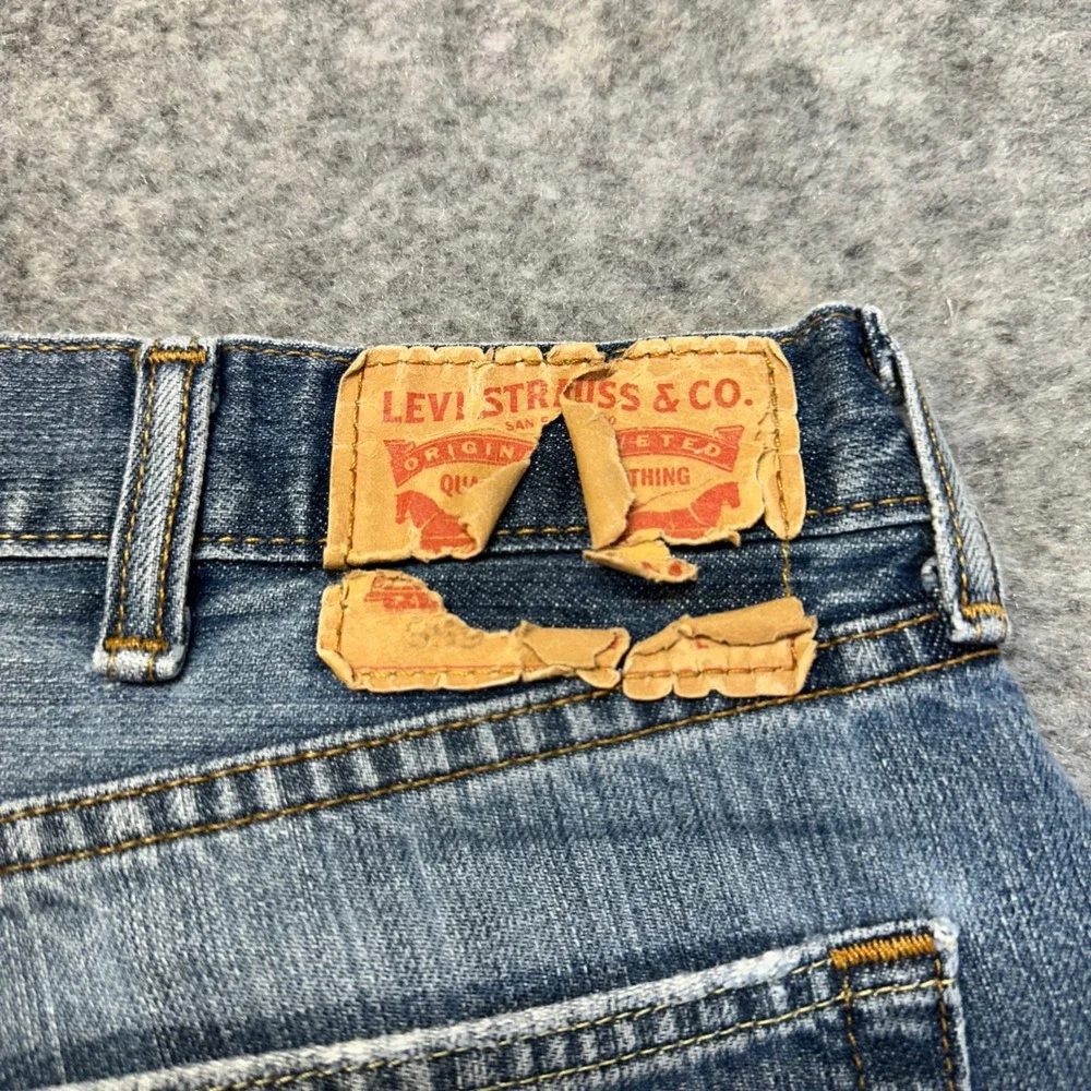 Lot of 5 Levi's 559 Relaxed Straight Jeans Mens 38x32 Blue Black Work Pants