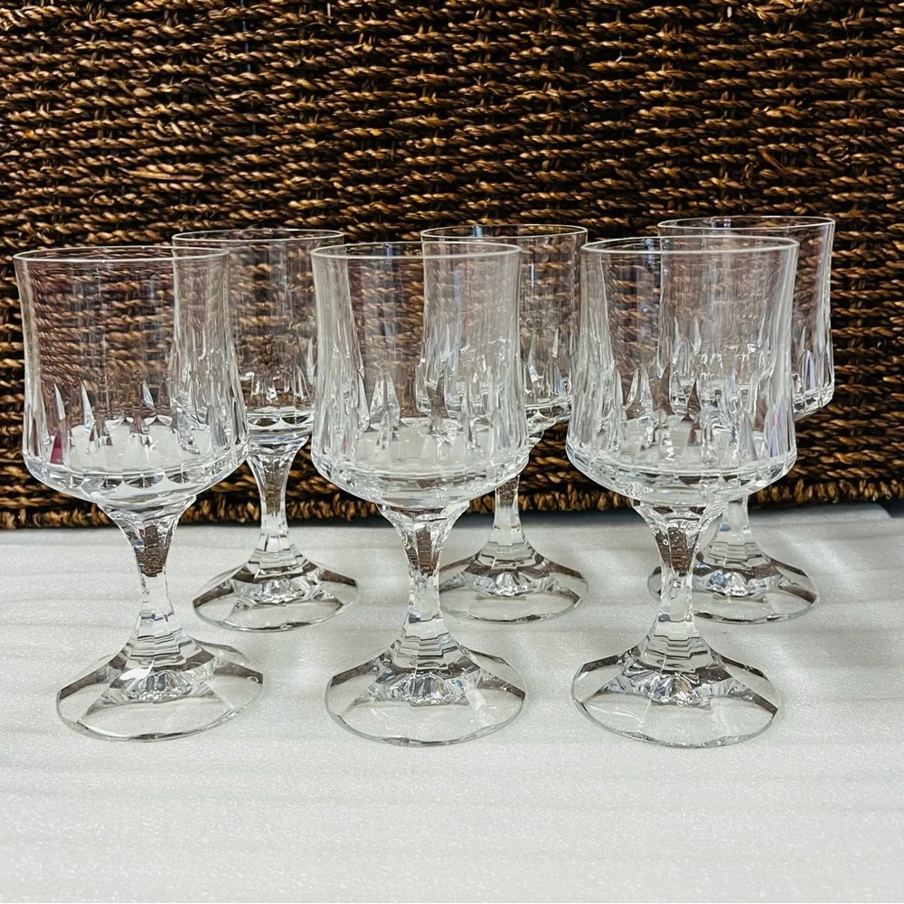 Vintage 70’s (1976) Schott-Zwiesel Tosca Claret Wine Glasses Set of 6