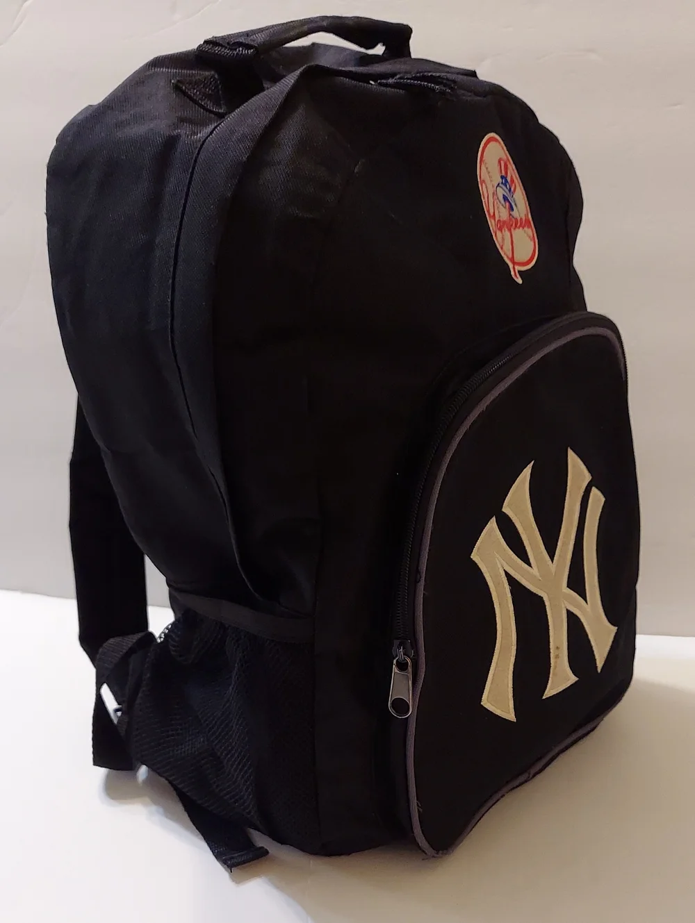 New York Yankees Black Backpack with Logo