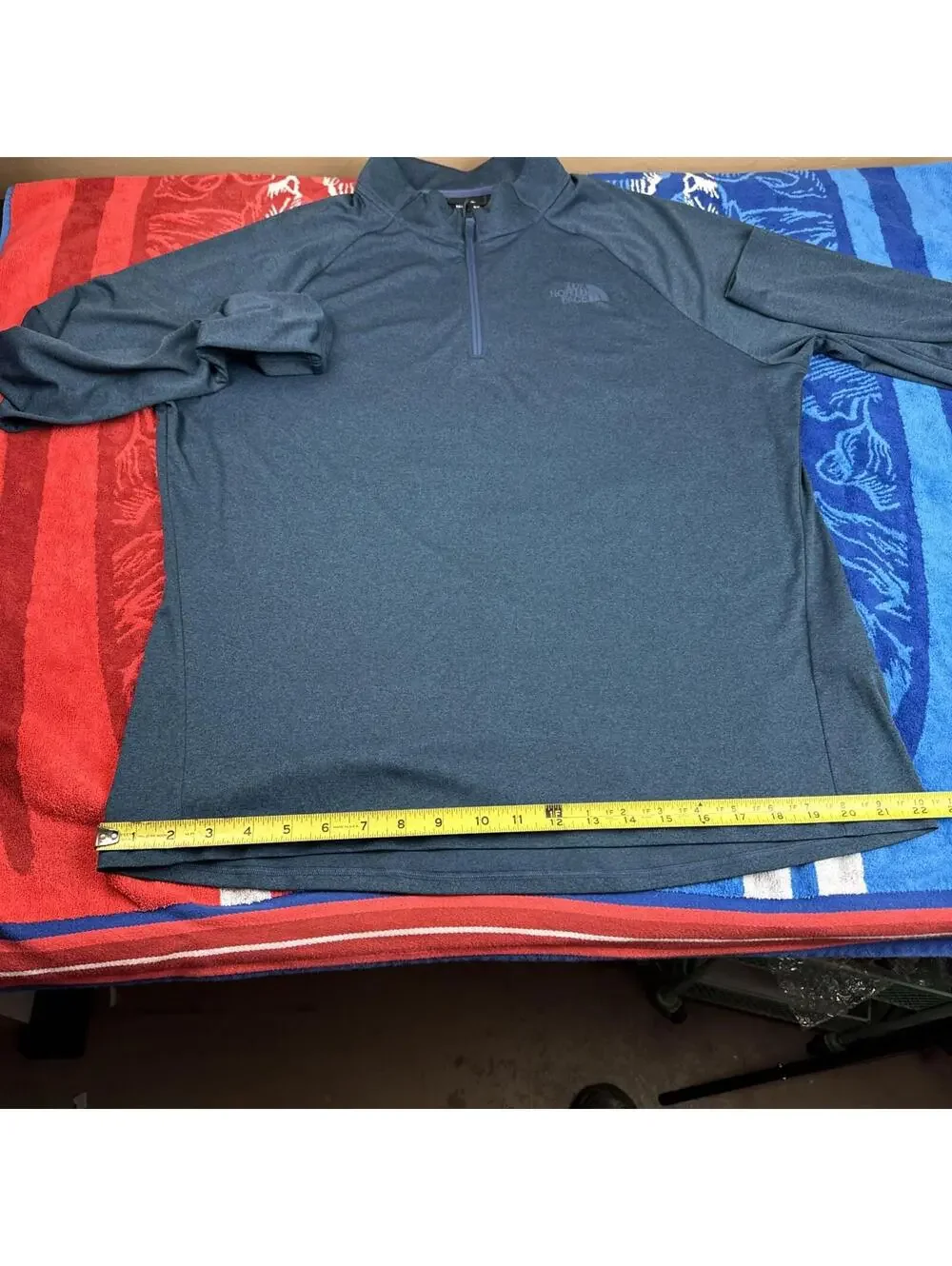 The North Face Men’s Activewear Long sleeve Half Zipper Sz XL