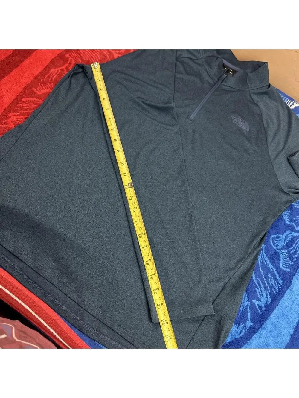 The North Face Men’s Activewear Long sleeve Half Zipper Sz XL