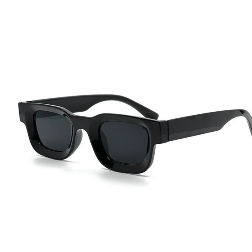 Classic Black Rectangle Women's Sunglasses