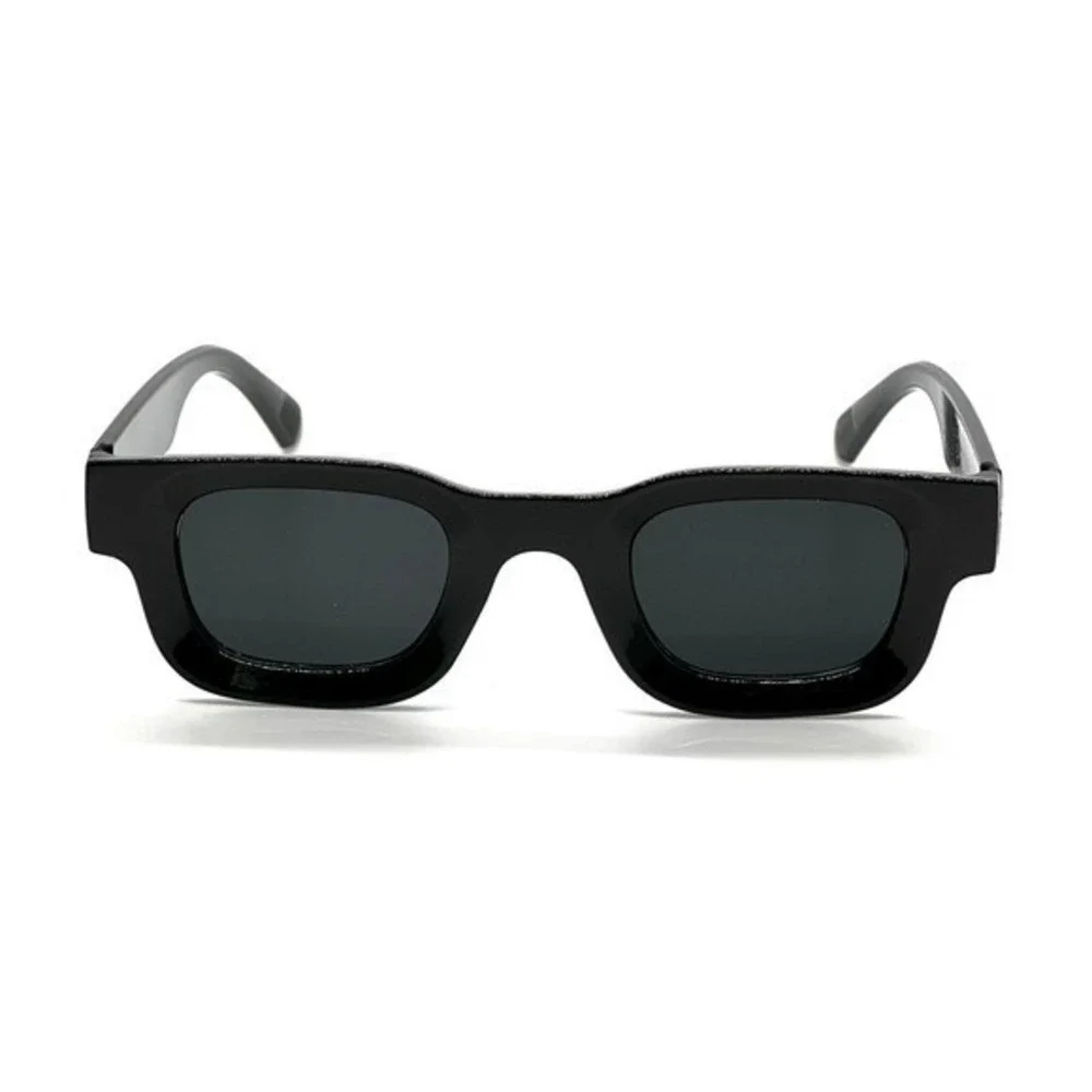 Classic Black Rectangle Women's Sunglasses
