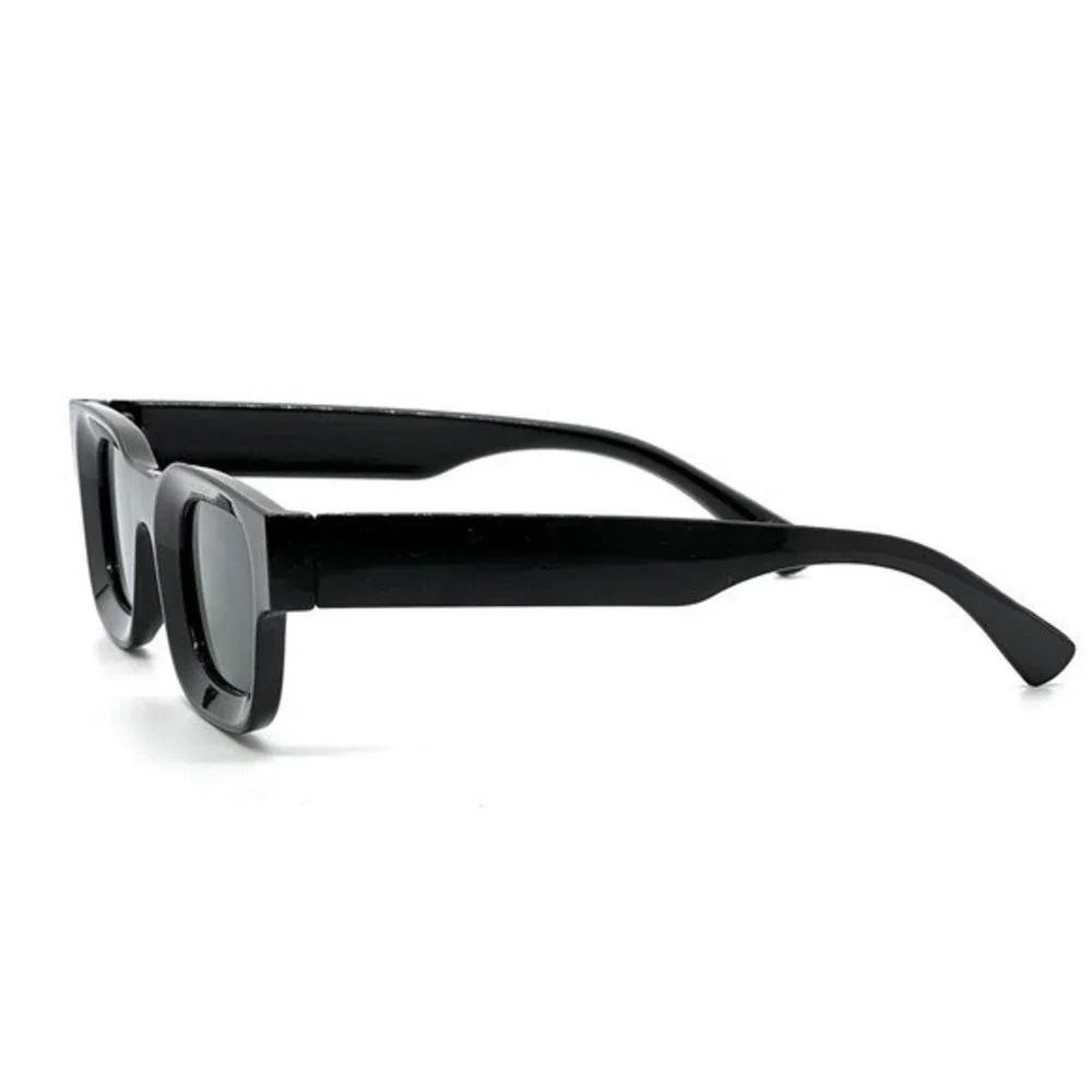 Classic Black Rectangle Women's Sunglasses