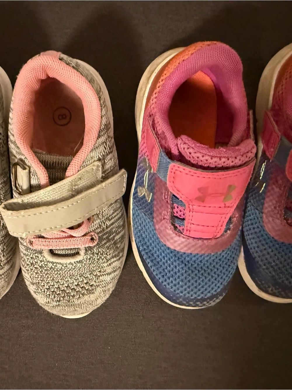 2-pack toddler athletic sneakers