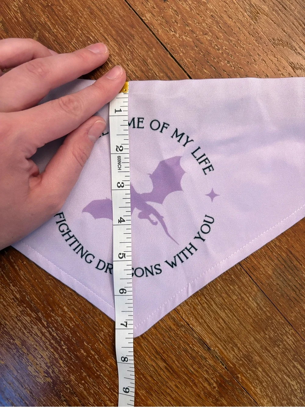 N/A purple triangular