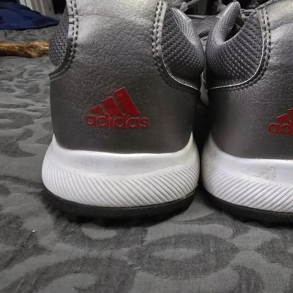 adidas grey white