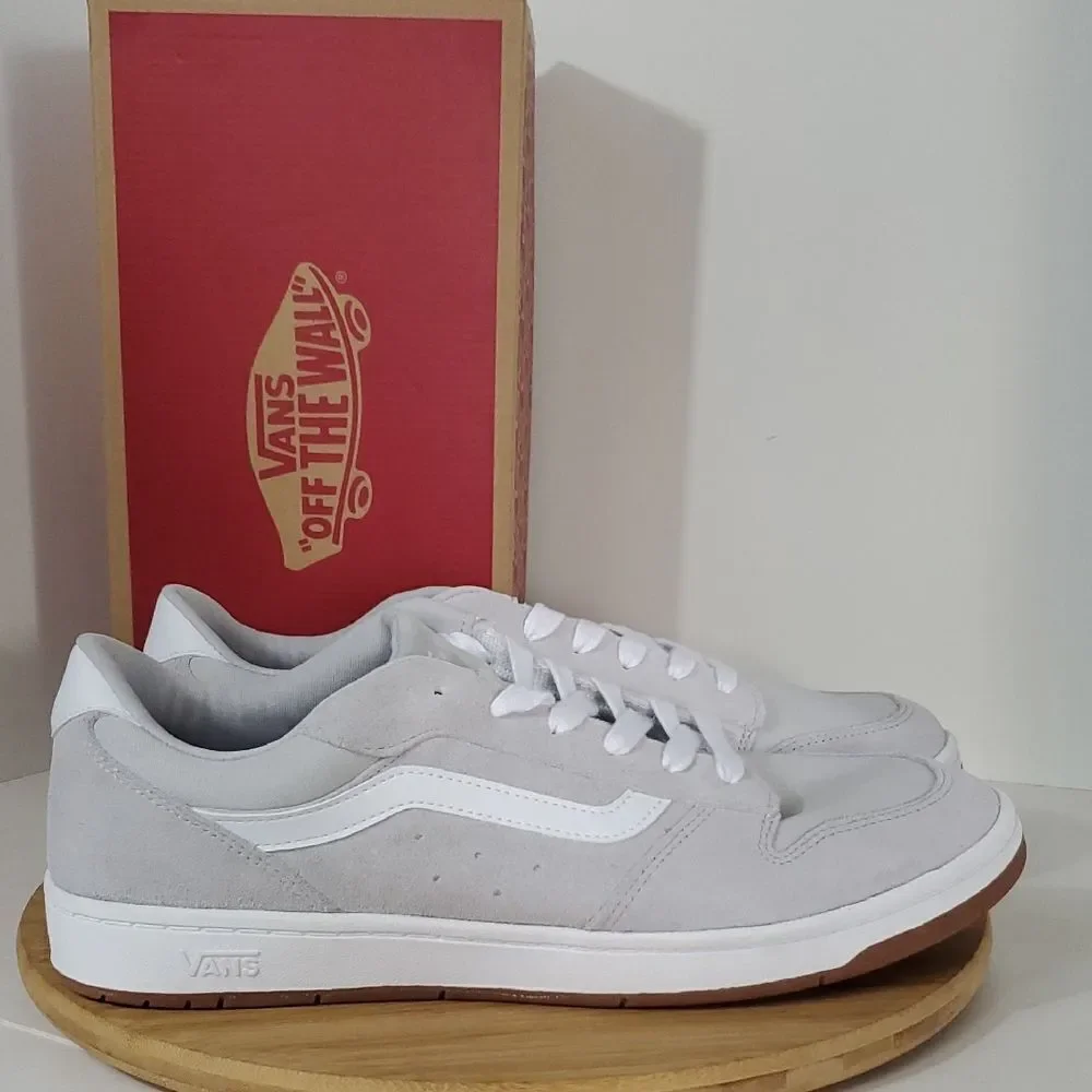 Vans Ryland Ls Sneakers Suede/Canvas Lunar Rock Men's Size 13 NIB