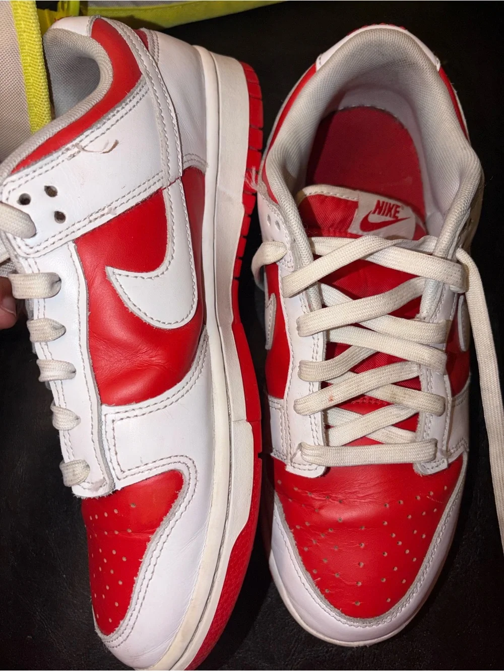 Nike perforated breathability