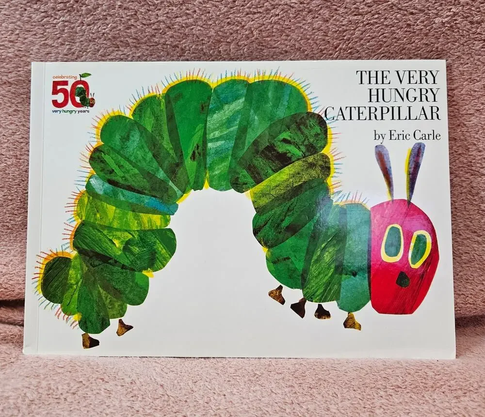 The Very Hungry Caterpillar by Eric Carle 50th Anniversary Edition Paperback
