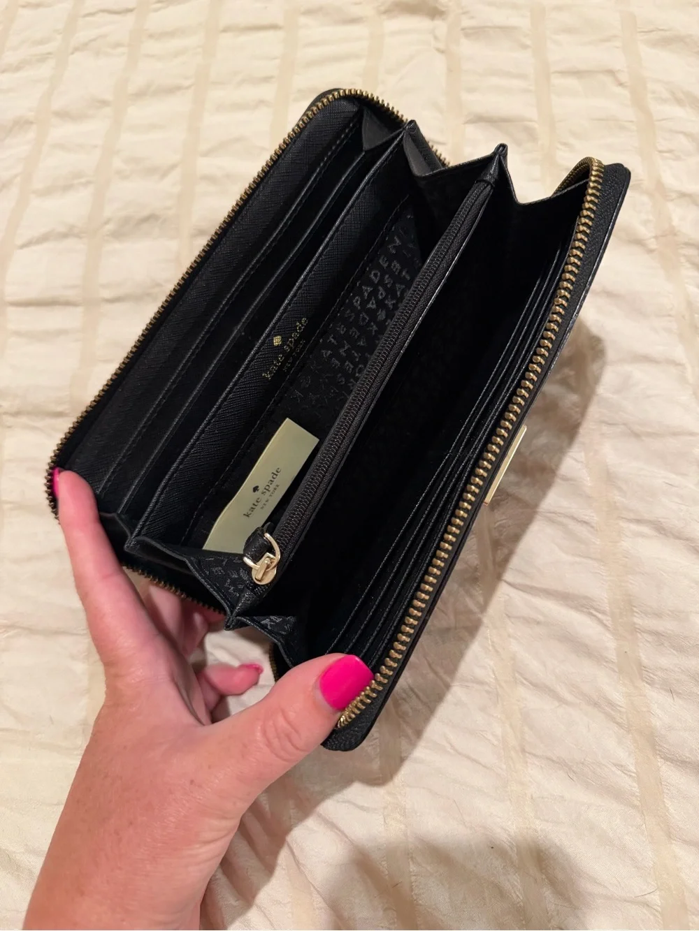 kate spade compact zip