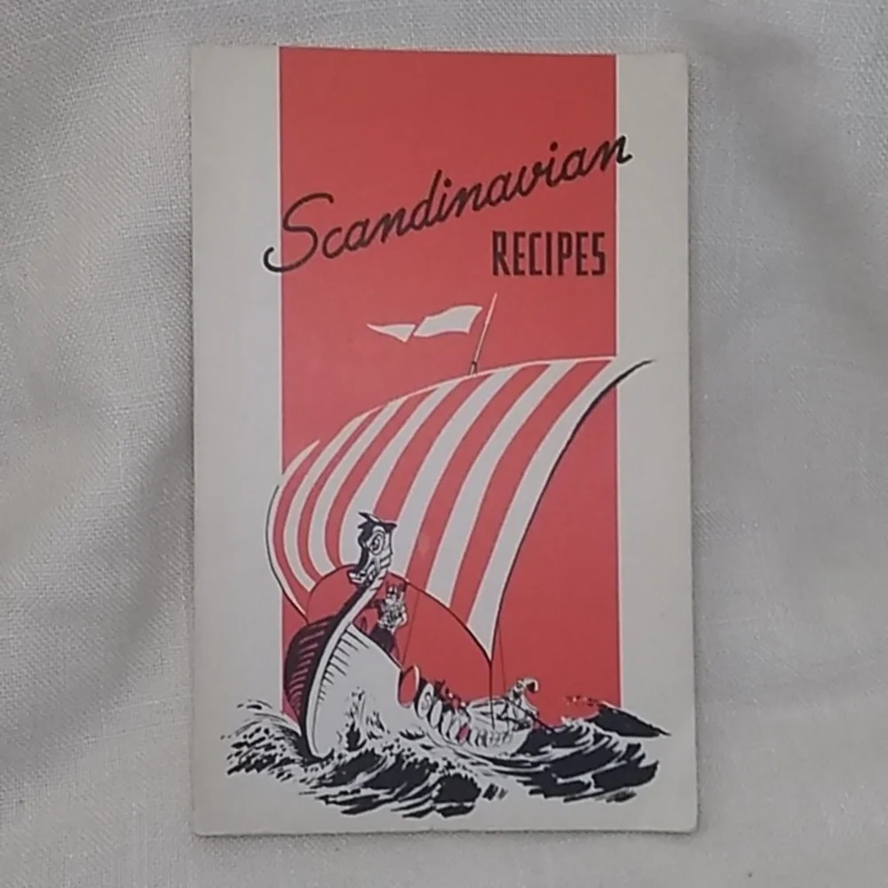 FINAL MARKDOWN Scandinavian Recipes (24th Printing 1970)