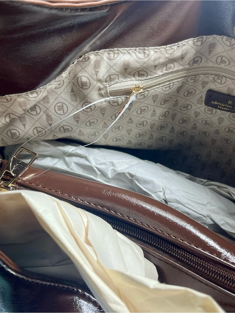 London Fog Kathy Bag-In-Bag Hobo