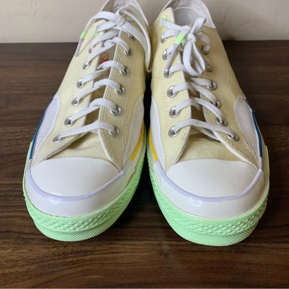 Pigalle x Converse Chuck 70 Low 'Barely Volt Sneakers Men’s Size 11.5/Women 13.5
