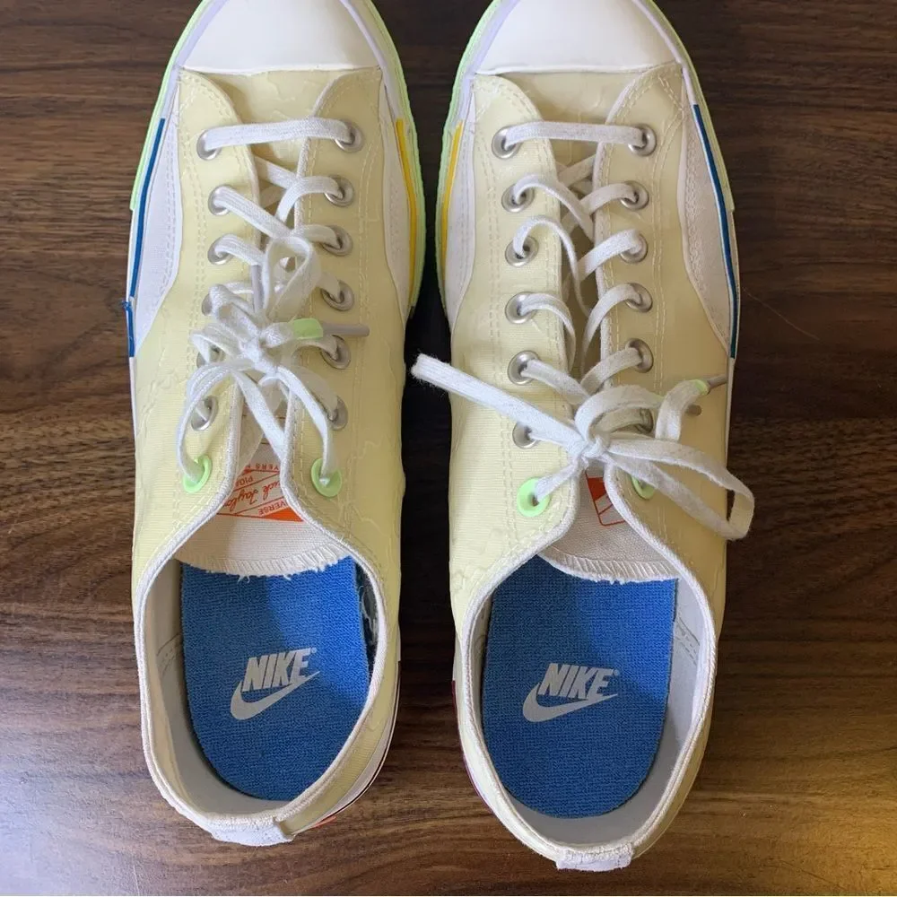 Pigalle x Converse Chuck 70 Low 'Barely Volt Sneakers Men’s Size 11.5/Women 13.5