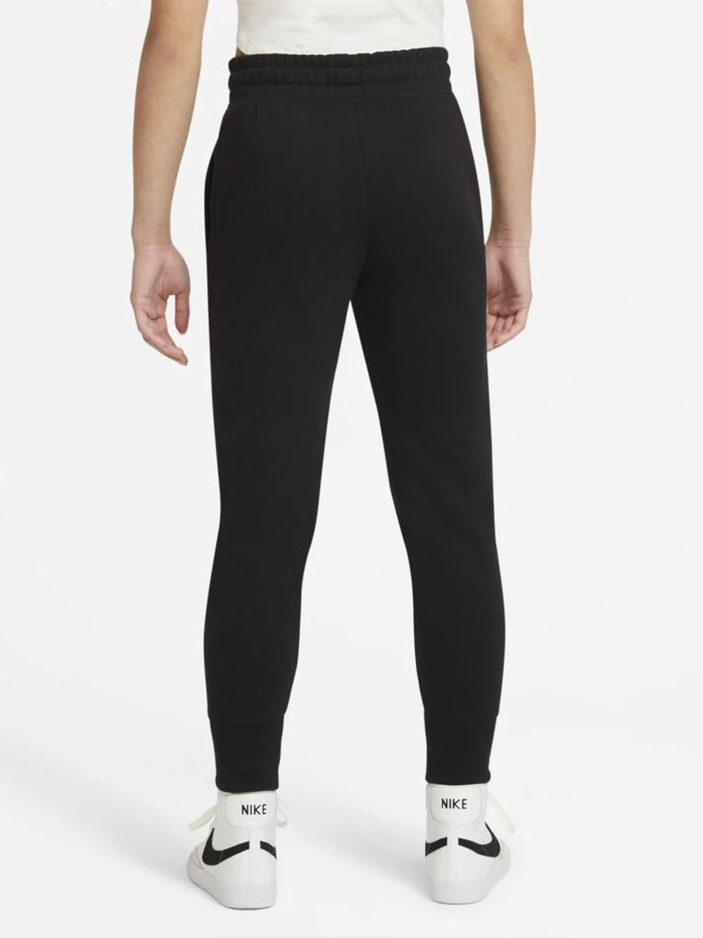 Nike Sportswear Club Kids' (Girls') French Terry Pants DC7211-010 Black Size XL