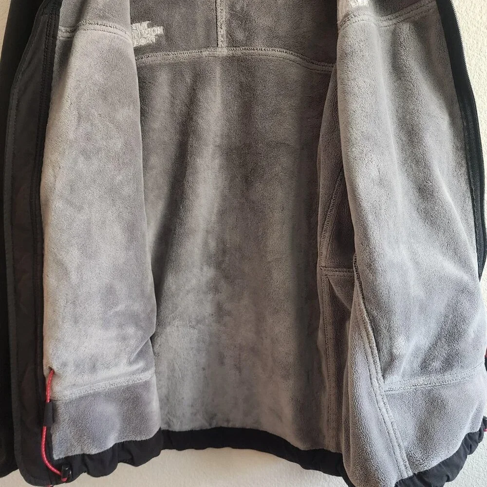 North Face Jacket Mens Medium Black Windstopper Summit Series Softshell Fleece