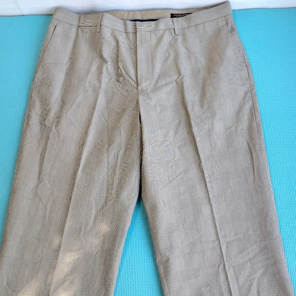Banana Republic Men's Non-Iron Slim Fit Pants 36 X 34