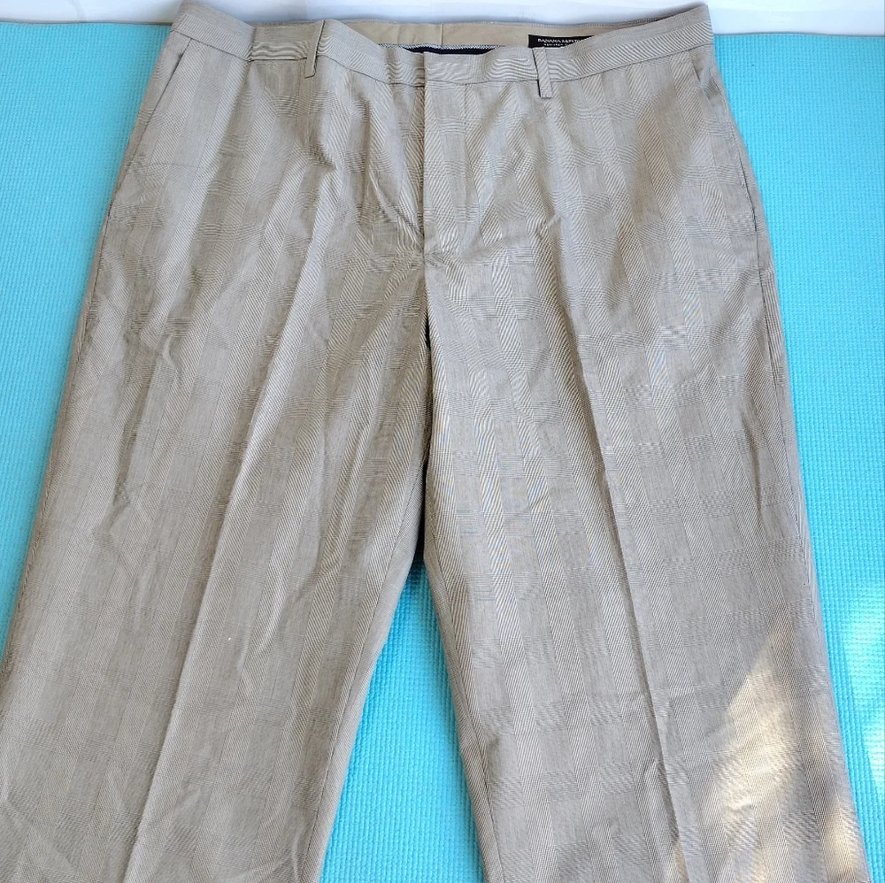 Banana Republic Men's Non-Iron Slim Fit Pants 36 X 34