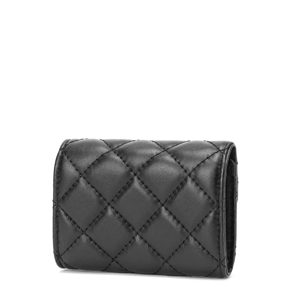 Tiffany & Fred Paris compact quilted