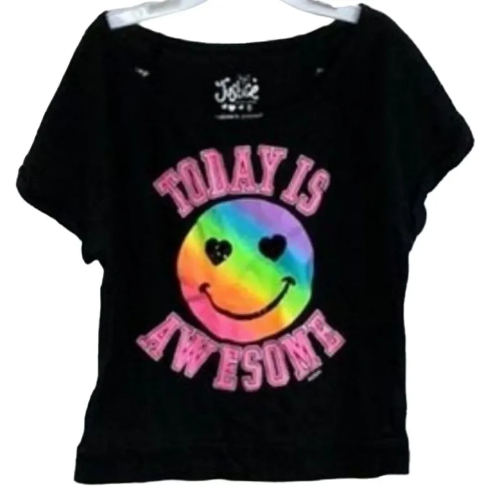 Justice girls black