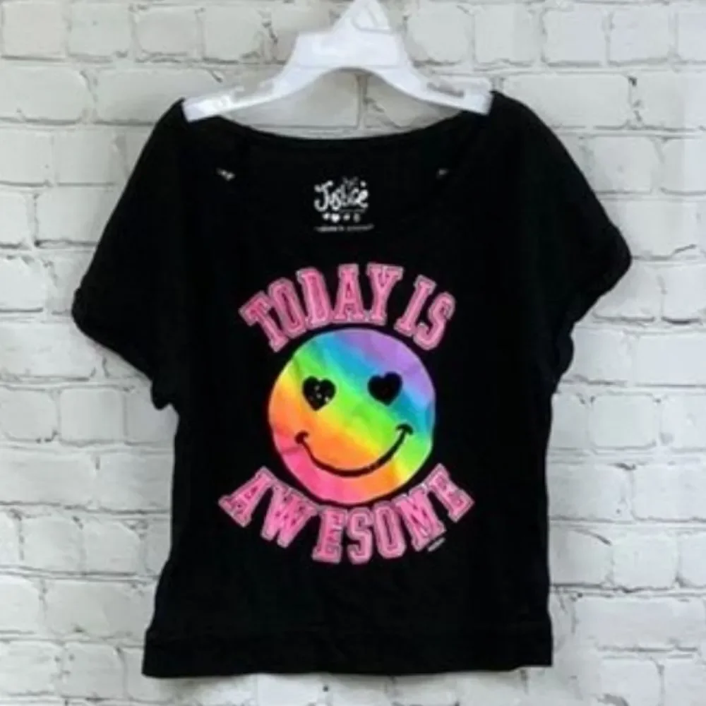 Justice girls black