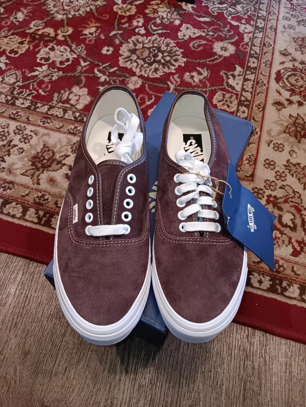Vans LX Authentic Reissue 44 - Pig Suede Potting Soil Sz 9.5 M 11 W New