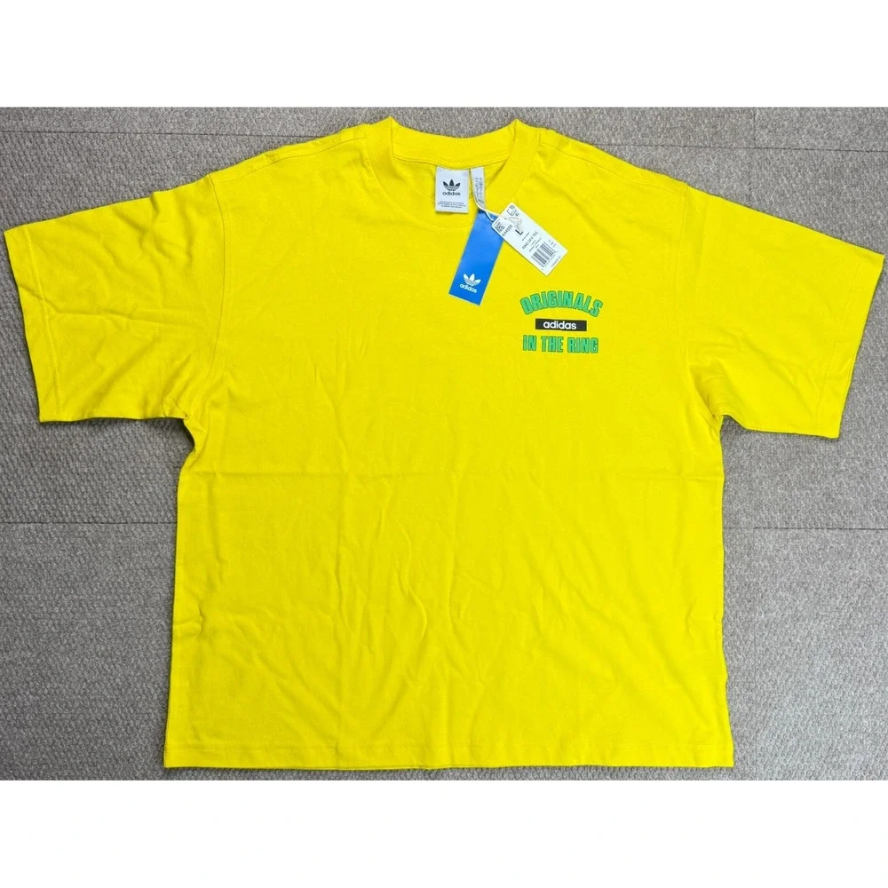 Adidas Men's‎ Originals In The Ring Short Sleeve Multicolored T-Shirt Size Large