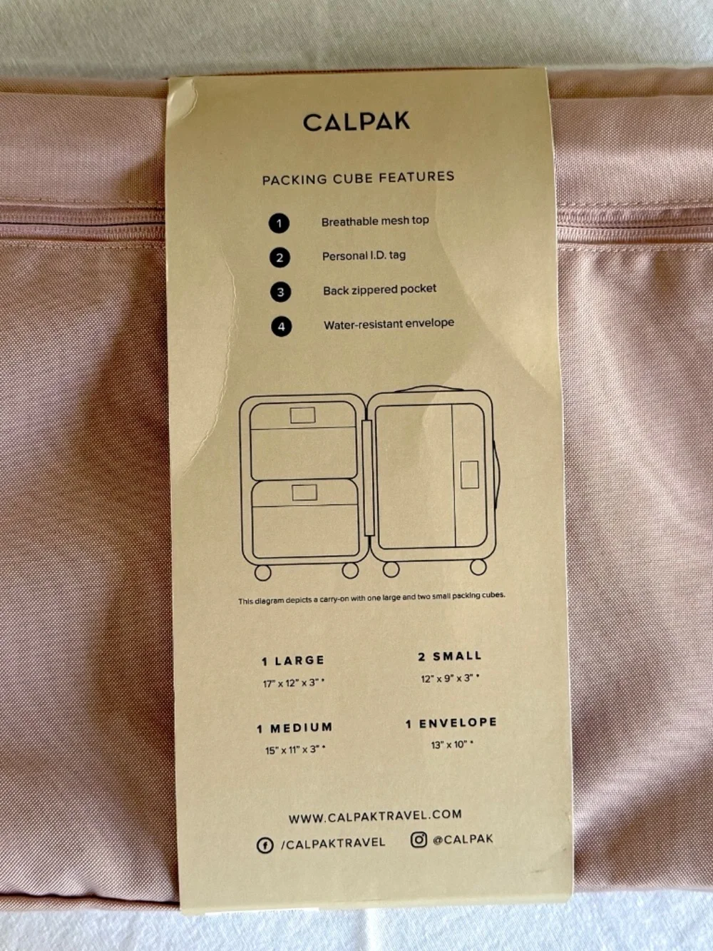 Calpak stay organized