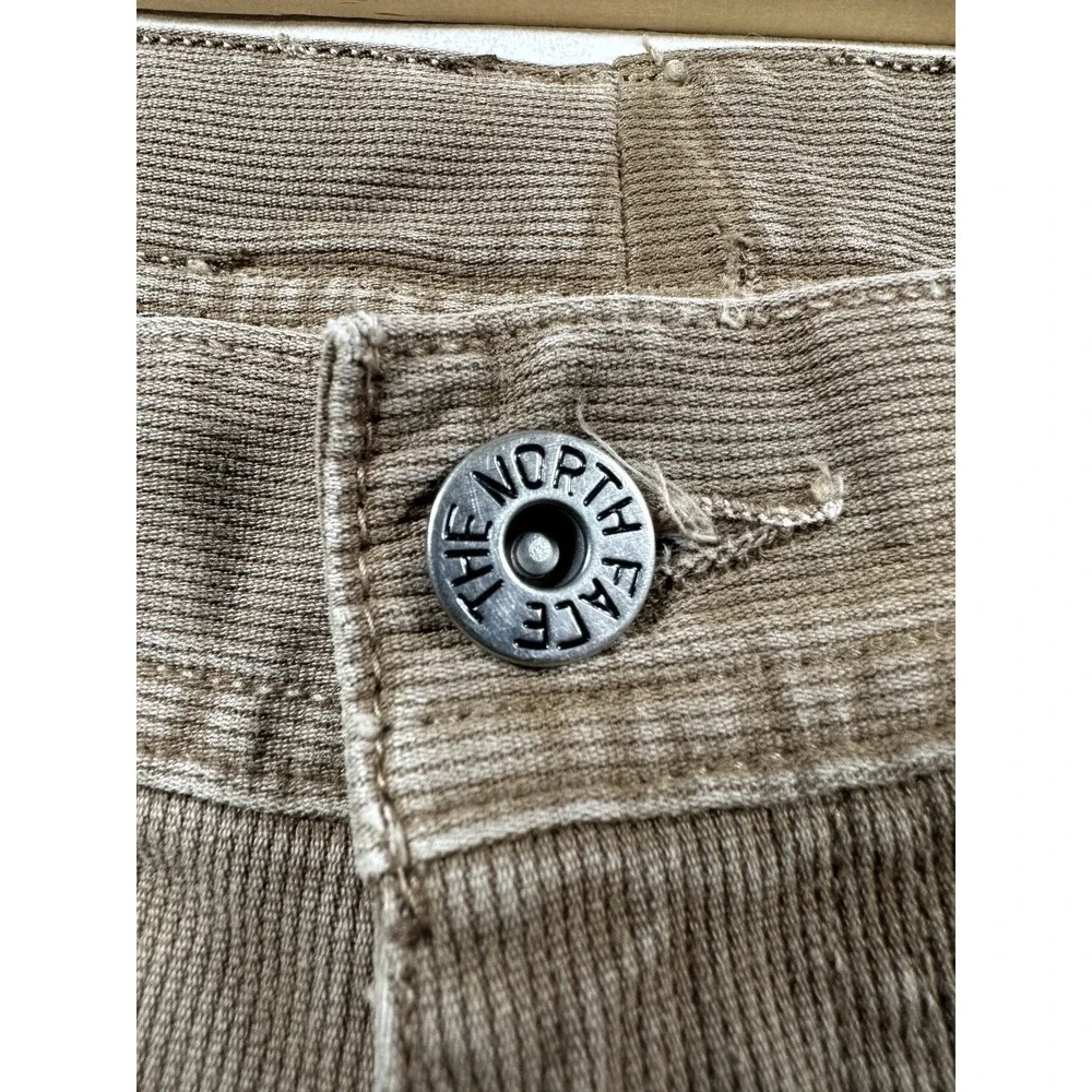 The North Face Mens Brown Corduroy‎ Straight Leg Pants Size 33 X 30 Five Pocket