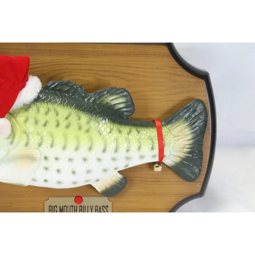 Big Mouth Billy Bass Sings for the Holidays Twas the Night Before Christmas 1999