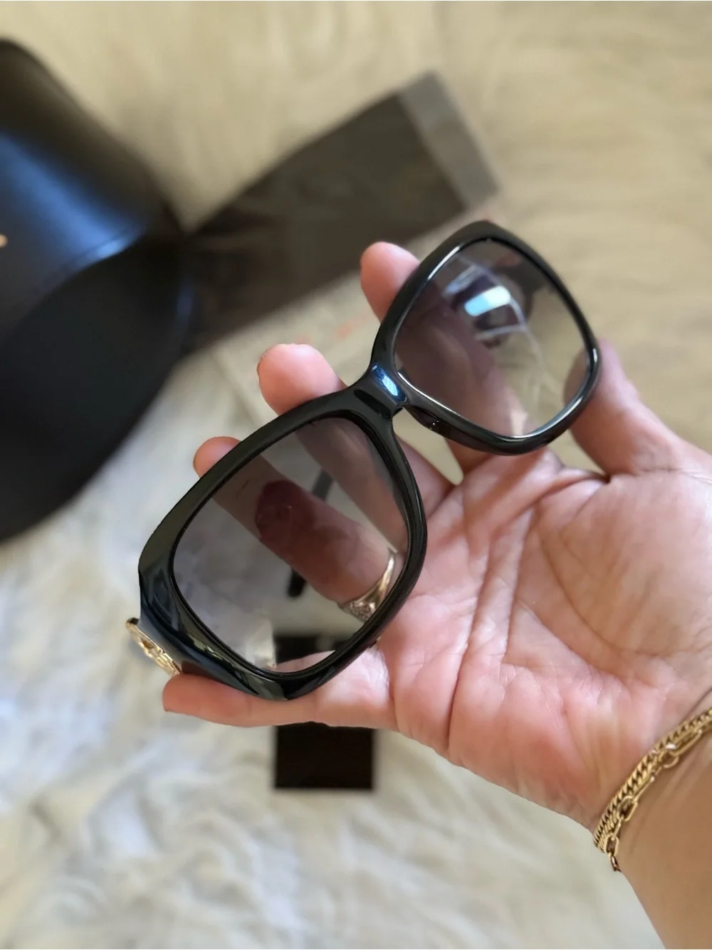 Gucci sunglasses glossy