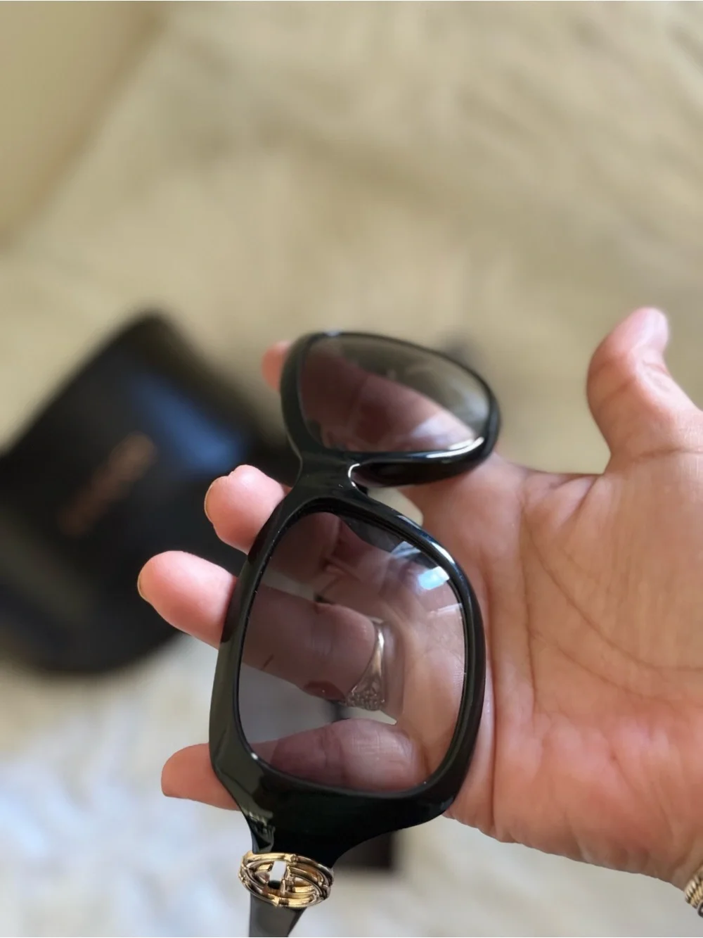Gucci sunglasses glossy