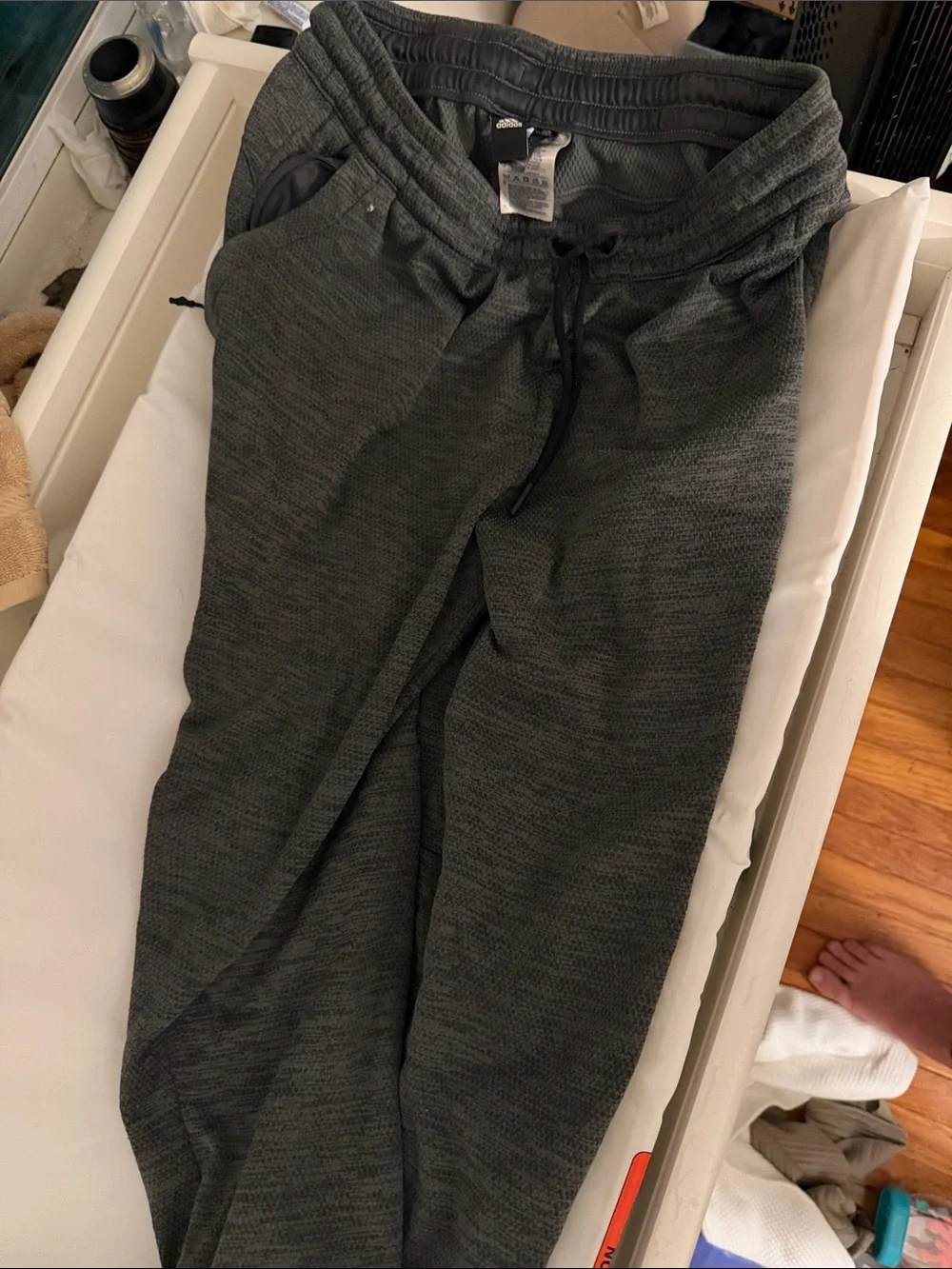 Athletic Men’s Gray Drawstring Joggers