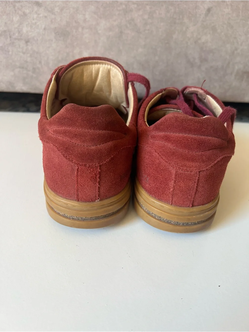 Birkenstock contrasting upper lace