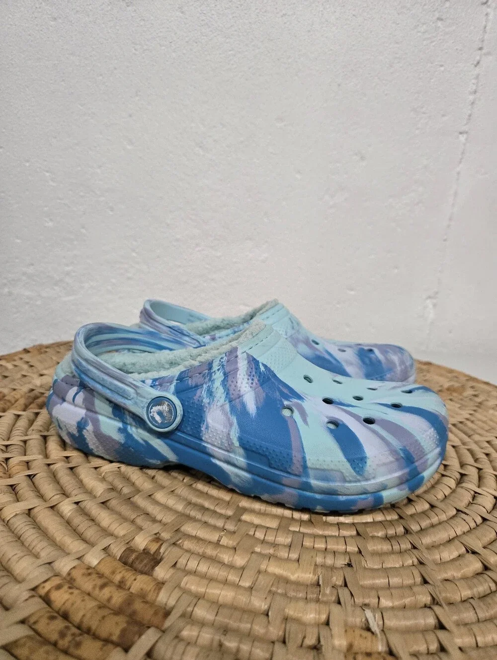 CROCS blue purple