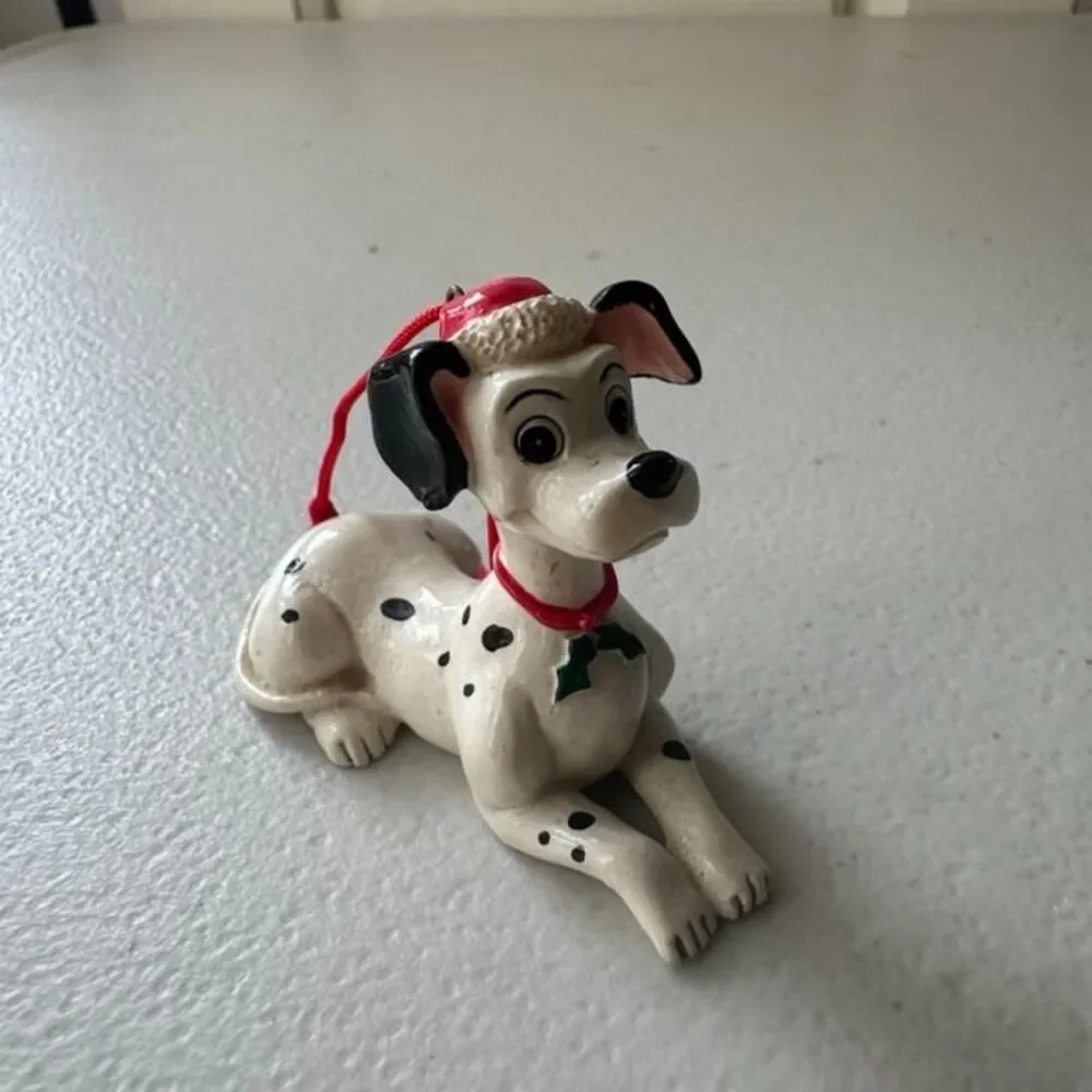 Vintage Disney 101 Dalmatians Dog Pongo Christmas Holiday Ornament