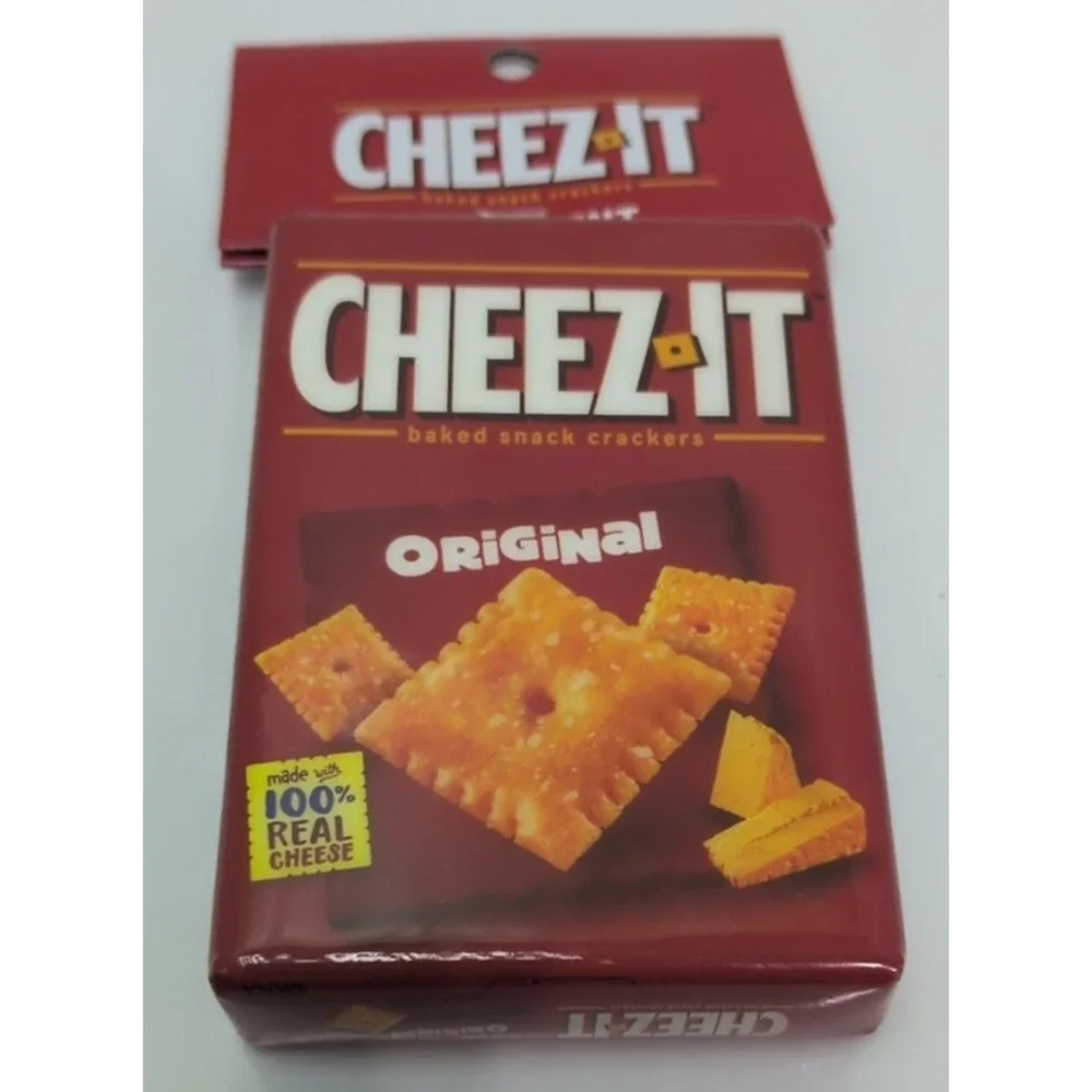 Cheez-It‎ Original Snack Box Christmas Ornament Red New NWT Novelty Foodie Gift