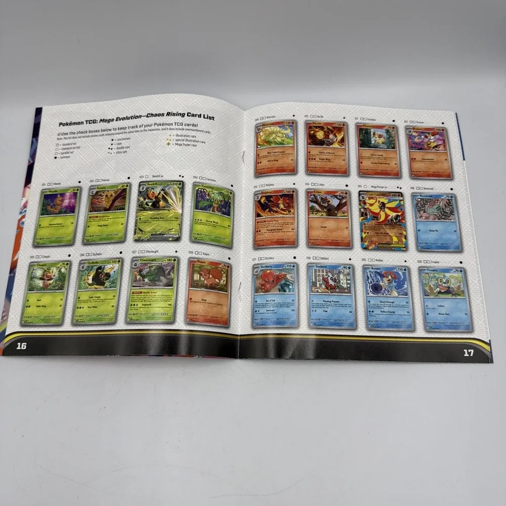 Pokemon TCG Chaos Rising  Players Guide From ETB New NM