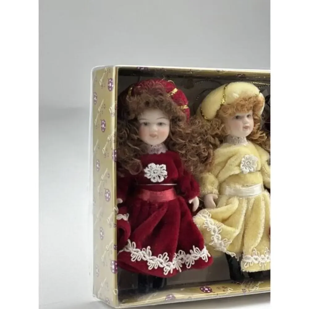 Dillards doll ornaments