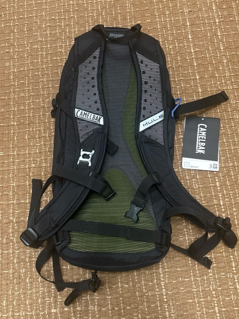 Camelbak Black Hydration Backpack with Reflective Accents